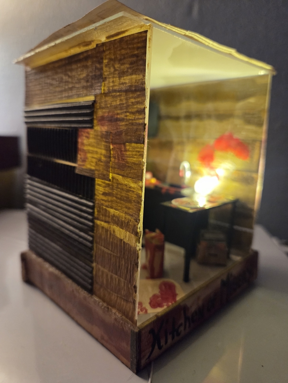 Creepy Cool Mini Diy Kitchen Room Art - Picture 9 of 9
